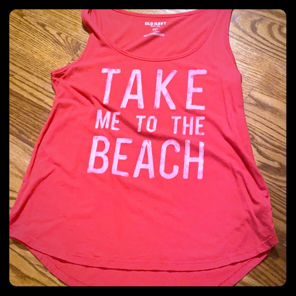 Pink tank top
